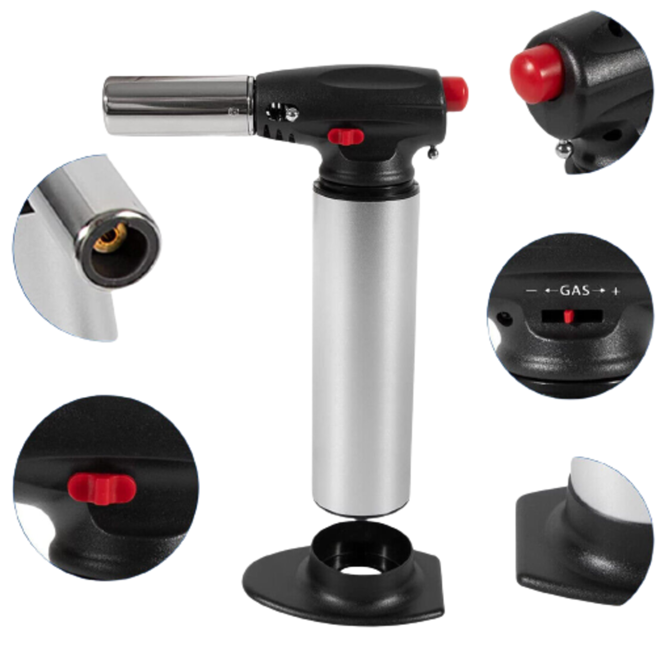 Kitcheniva Jewelry Soldering Kit Butane Torch Third Hand Tripod